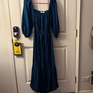 Maxi Puff Sleeve Dress